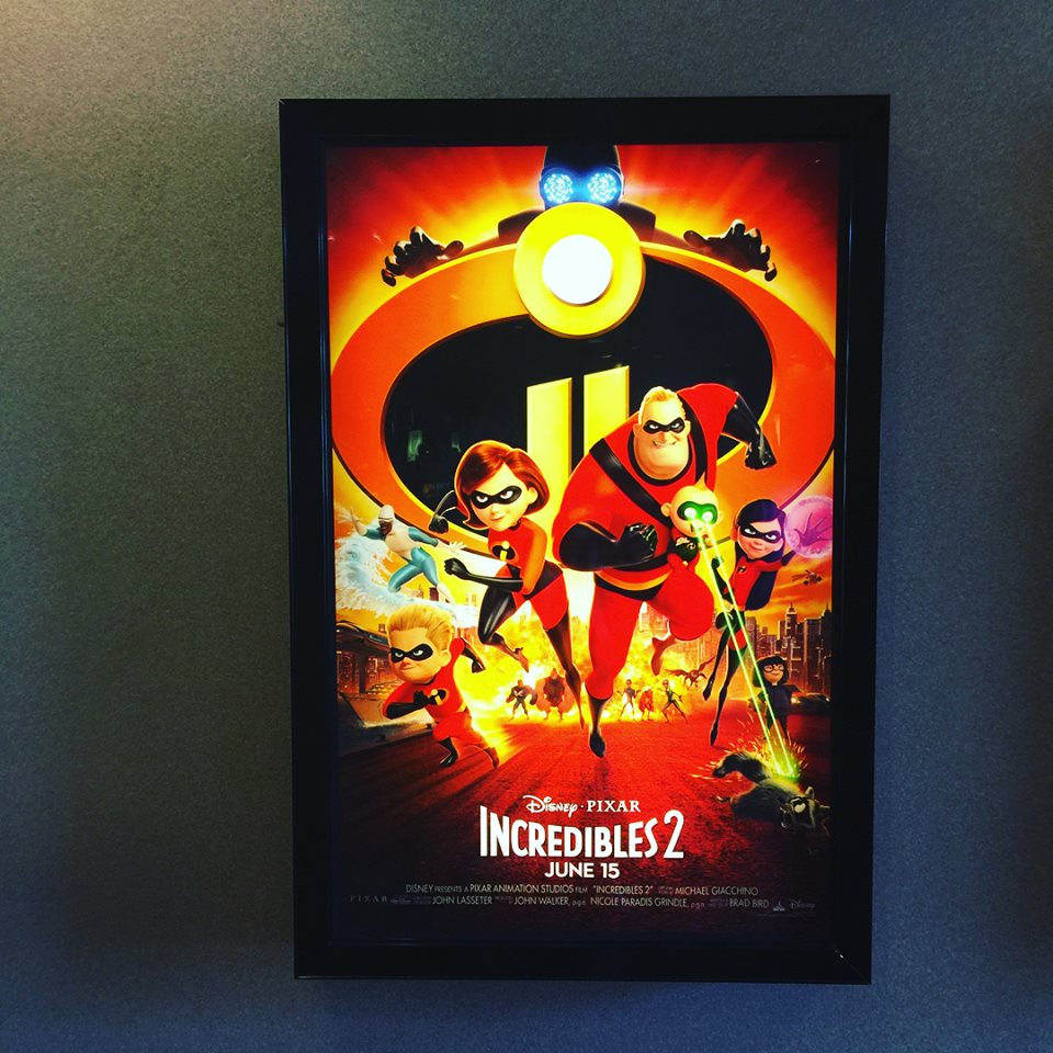 48x72 "World Famous" Glowbox LED Poster Frame