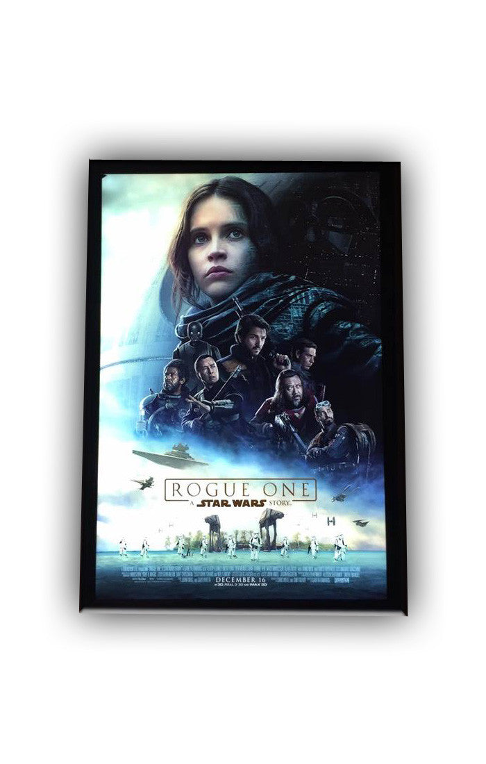 48x72 "World Famous" Glowbox LED Poster Frame