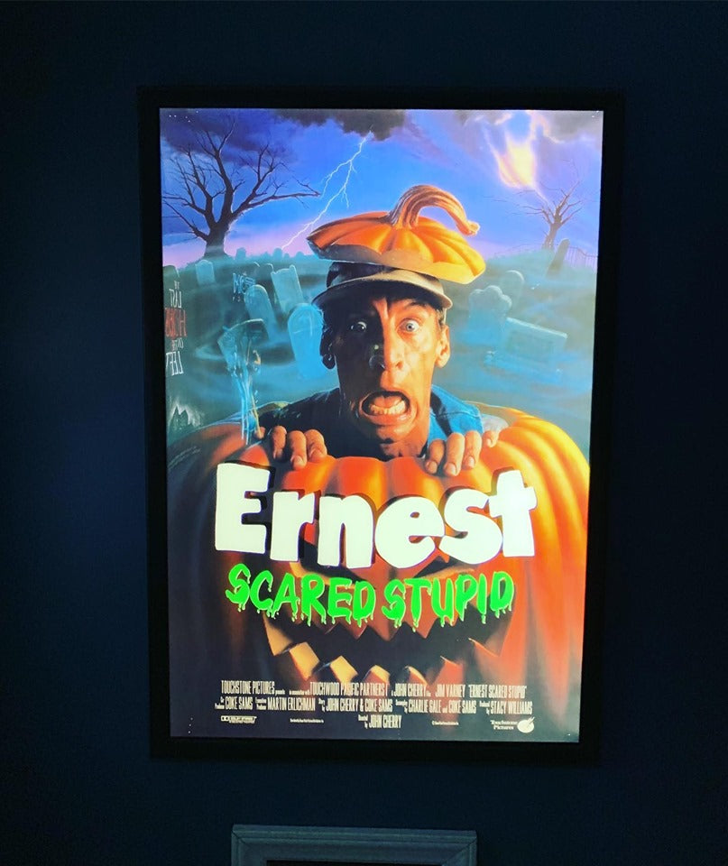 1 Qty Glowbox "World Famous" LED Poster Frame - Select Poster Size: