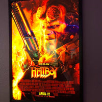 GO BIG Bus Shelter Large Size "World Famous" Glowbox LED Poster Frame