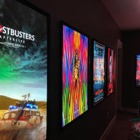 3-PACK Glowbox "World Famous" LED Poster Frames