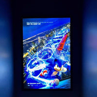 2-PACK Glowbox "World Famous" LED Poster Frames - Made in the USA