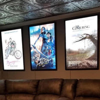 6-PACK Glowbox "World Famous" LED Poster Frames