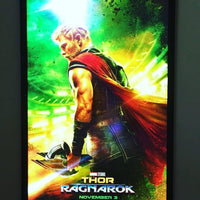 3-PACK Glowbox "World Famous" LED Poster Frames