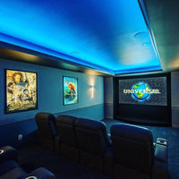 4-PACK Glowbox "World Famous" LED Light Box Poster Frames - Made in the USA