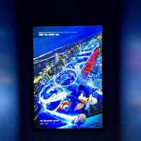 12-PACK Glowbox "World Famous" LED Poster Frames - Made in the USA