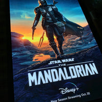 1 Qty Glowbox "World Famous" LED Poster Frame - Select Poster Size: