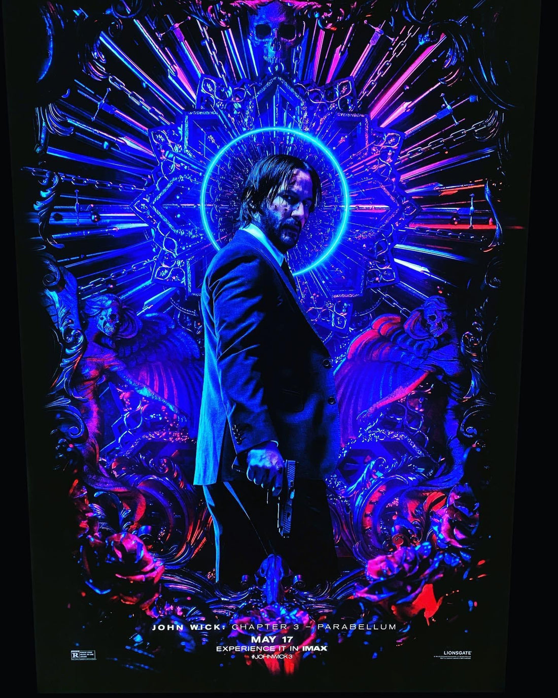48x72 "World Famous" Glowbox LED Poster Frame