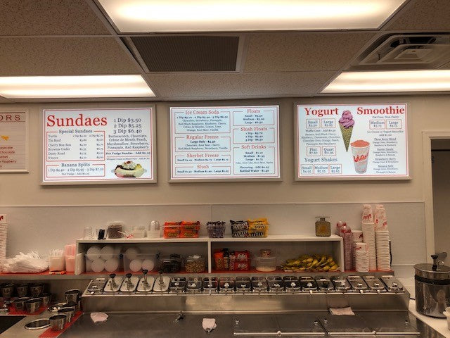 3-PACK 27x40 Glowbox "World Famous" LED Poster Frames - Made in the USA