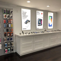 6-PACK Glowbox "World Famous" LED Poster Frames