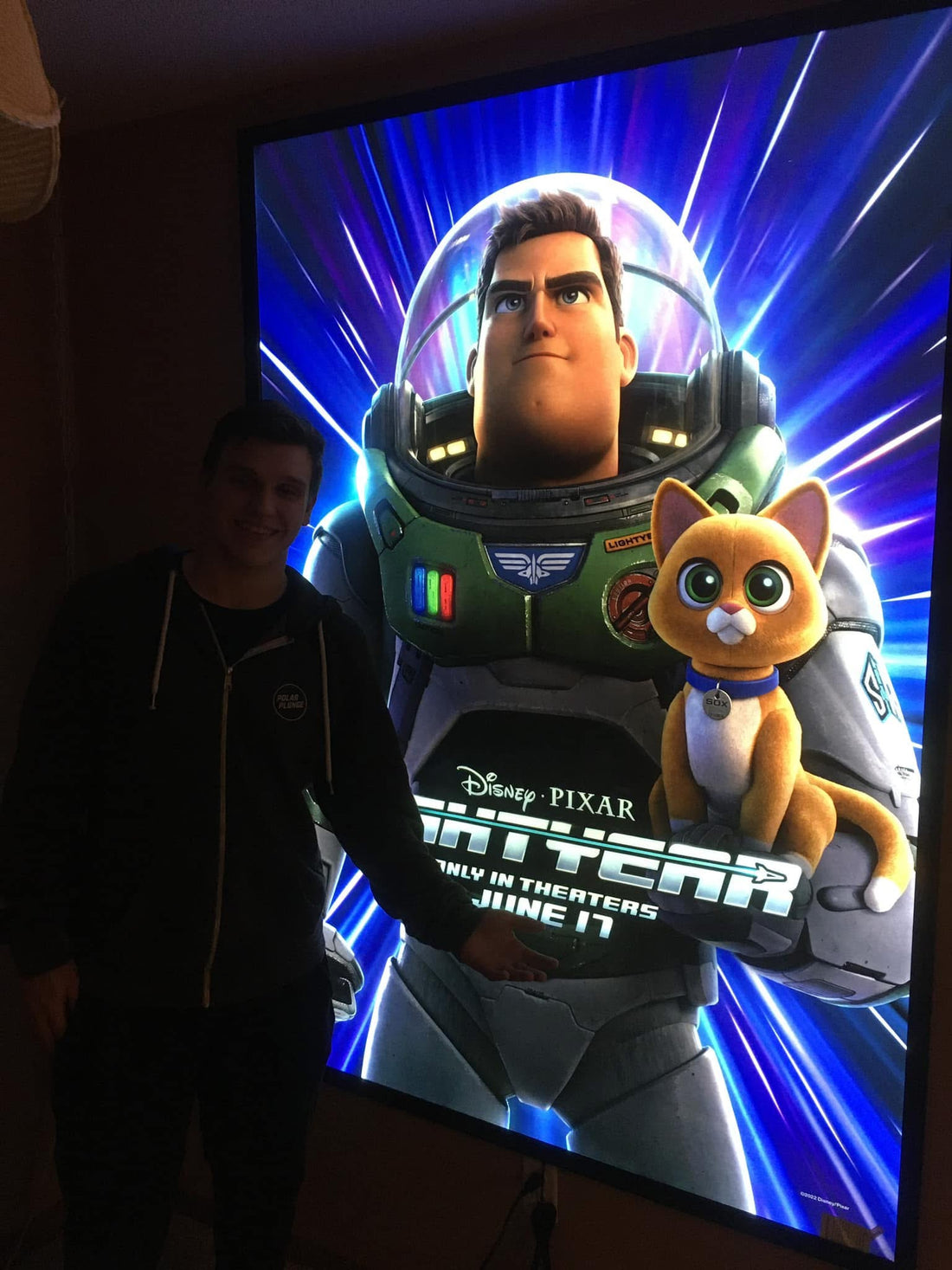 GO BIG Bus Shelter Large Size "World Famous" Glowbox LED Poster Frame