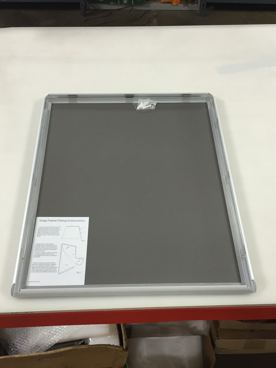 Snap Premium Anodized Aluminum Poster Frame - 1.25 Profile