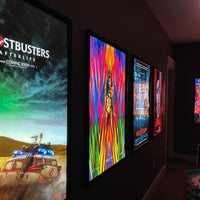 48x72" Glowbox "World Famous" LED Poster Frame - Made in the USA