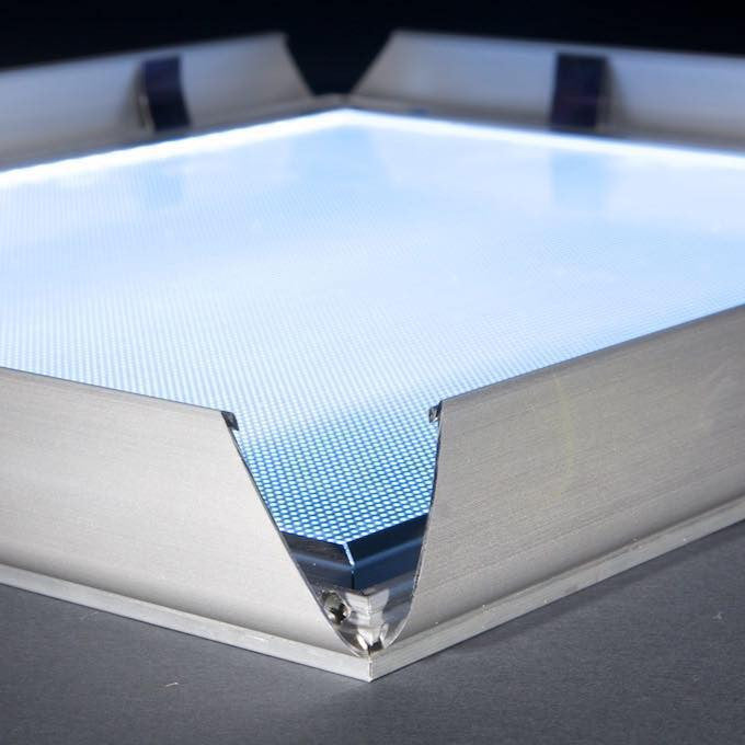 48x72" Glowbox "World Famous" LED Poster Frame - Made in the USA