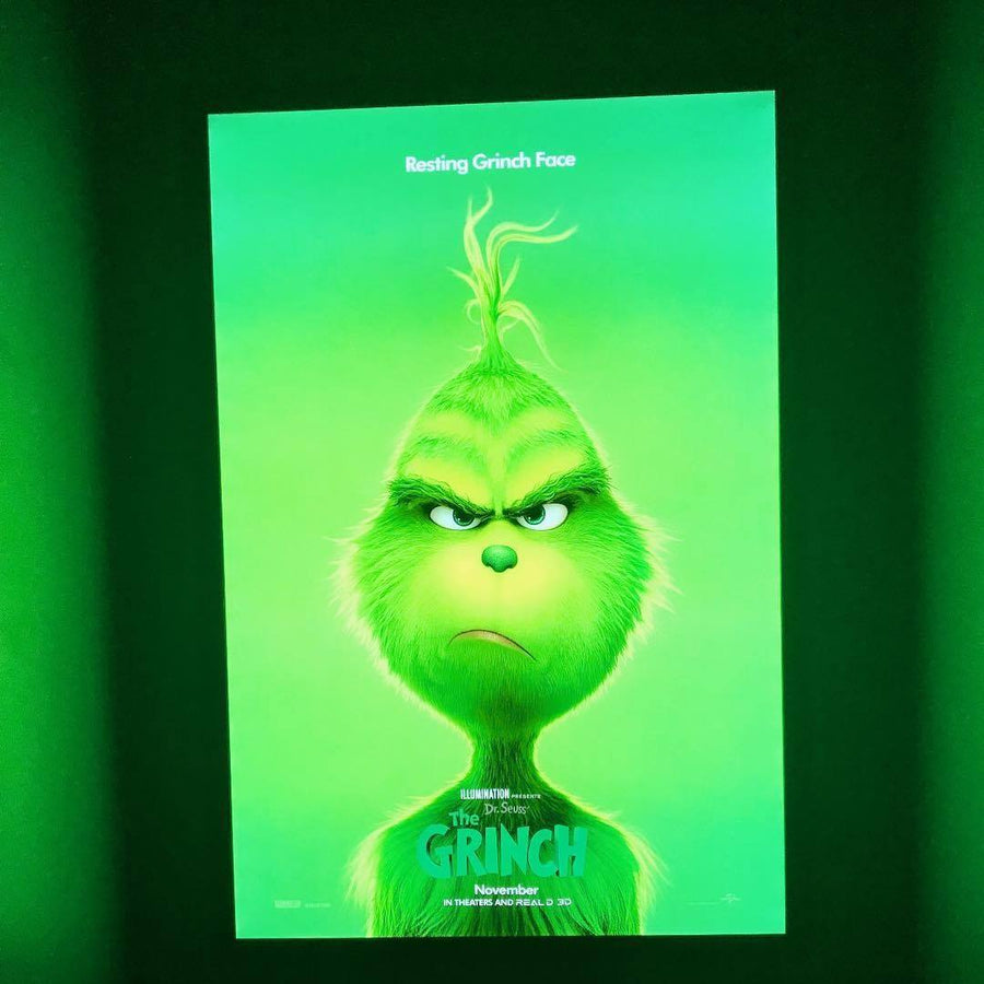 48x72" Glowbox "World Famous" LED Poster Frame - Made in the USA