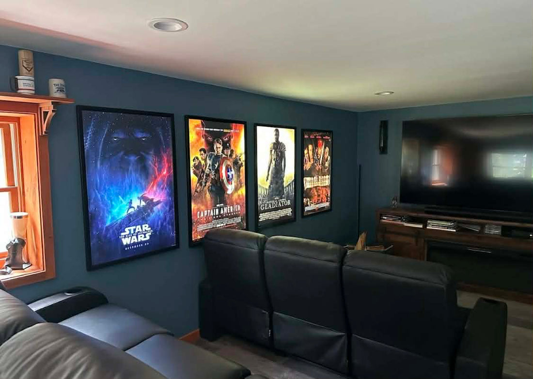 20-PACK Glowbox LED Poster Frames - Made in the USA