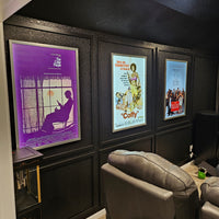 3-Pack "World Famous" 27x40 LED Glowbox Light Box Poster Frames