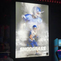 12-PACK Glowbox "World Famous" LED Poster Frames