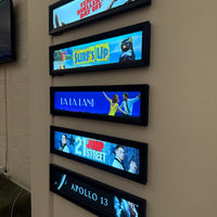 Mylar 5x25 Glowbox LED Light Box Poster Frame