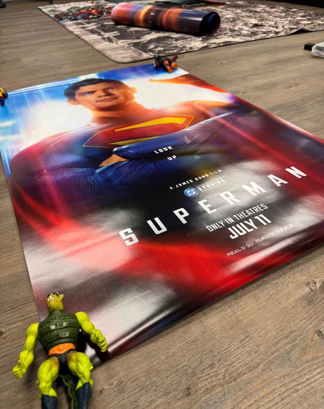 Poster: 2025 "B" James Gunn 27x40 DS Original Movie Poster Double sided MINT 27x40"