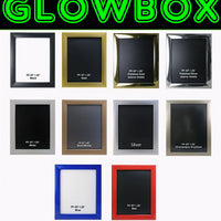 9-PACK Glowbox "World Famous" LED Poster Frames