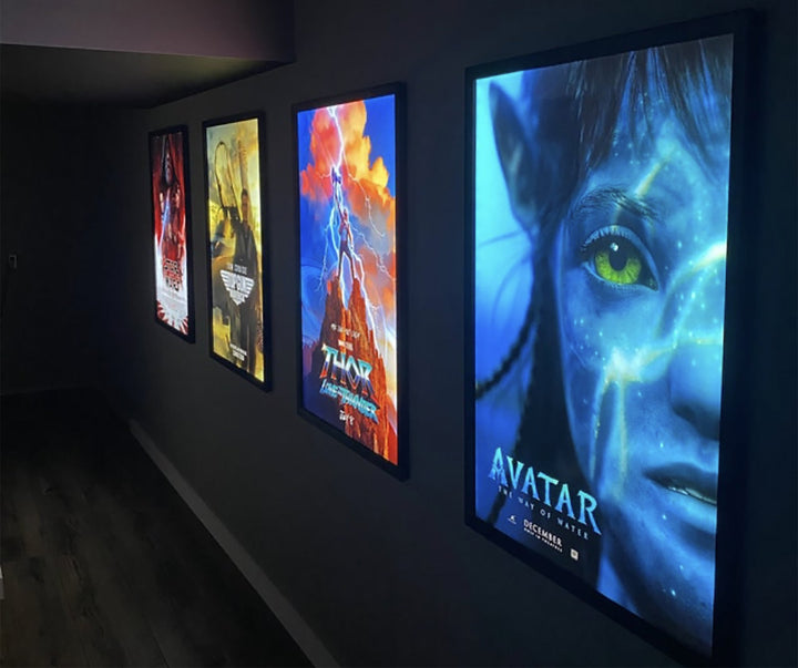 Movie Poster Display Case