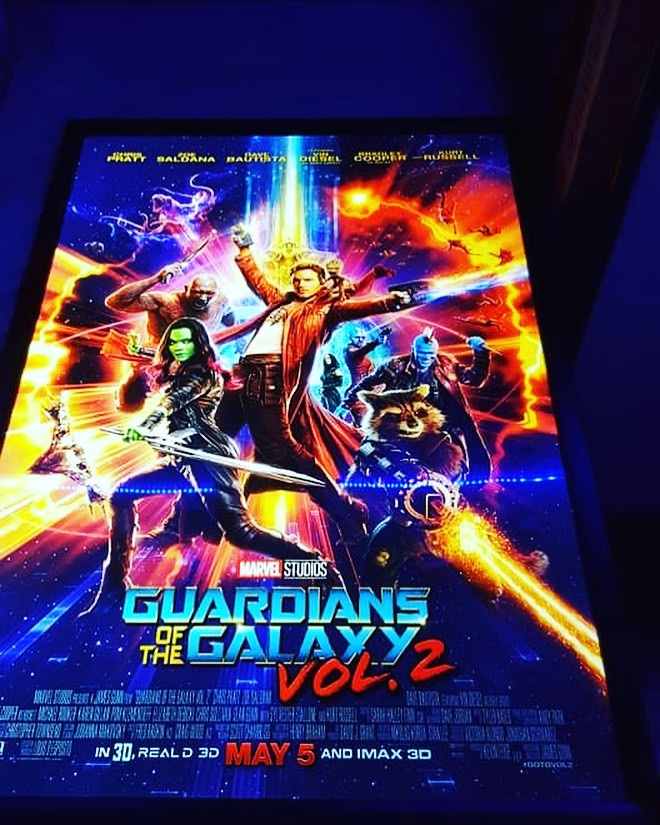 48x72" Glowbox "World Famous" LED Poster Frame - Made in the USA