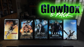 Glowbox “World Famous” LED Frames LIGHT UP any poster! Made in the USA ...