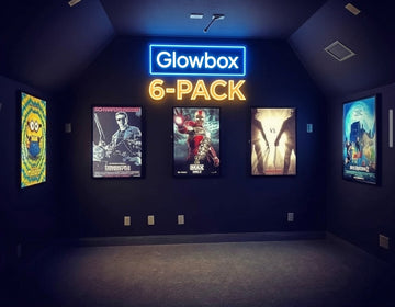 Glowbox “World Famous” LED Frames LIGHT UP any poster! Made in the USA ...