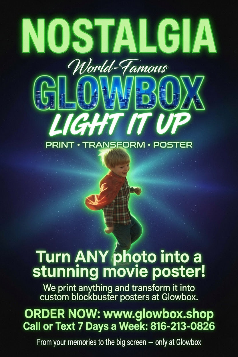 Print your own Poster | Backlit Hi-Res | Select your size