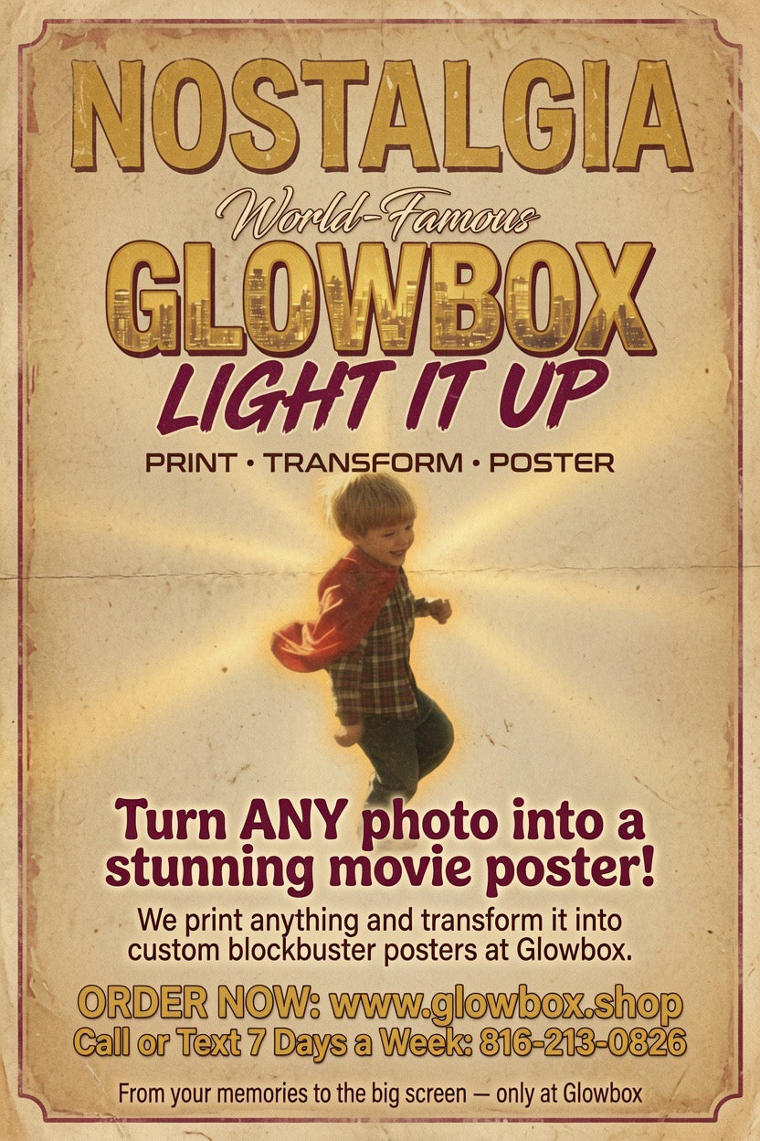Print your own Poster | Backlit Hi-Res | Select your size