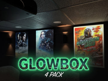Glowbox “World Famous” LED Frames LIGHT UP any poster! Made in the USA ...