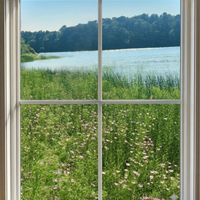 FAUX LED Window Frame - Select Graphic Print Size: