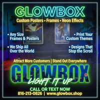 3-Pack Mylar 5x25 Glowbox LED Light Box Poster Frames