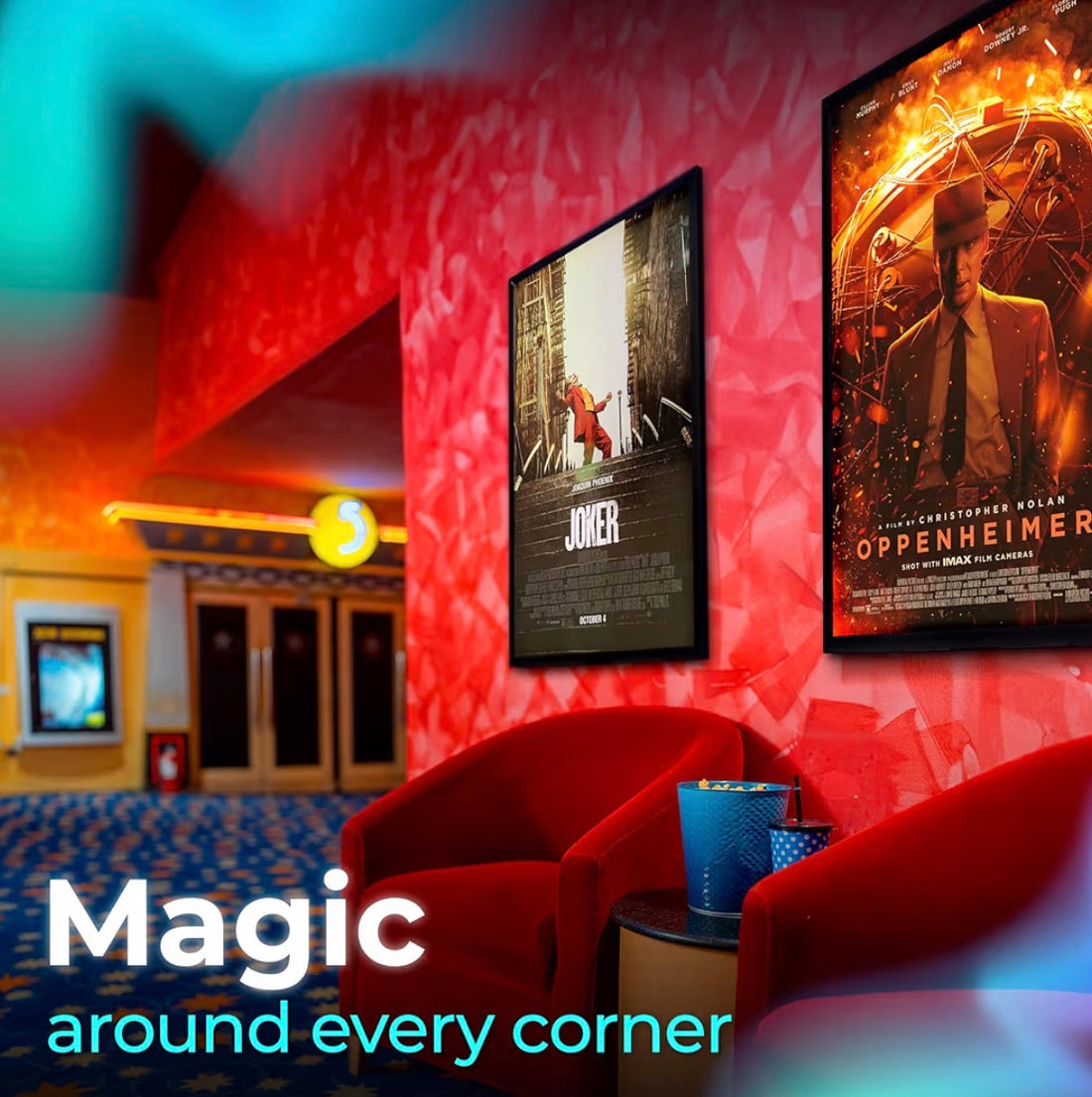3-Pack Mylar 5x25 Glowbox LED Light Box Poster Frames