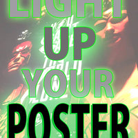 48x72" Glowbox "World Famous" LED Poster Frame - Made in the USA
