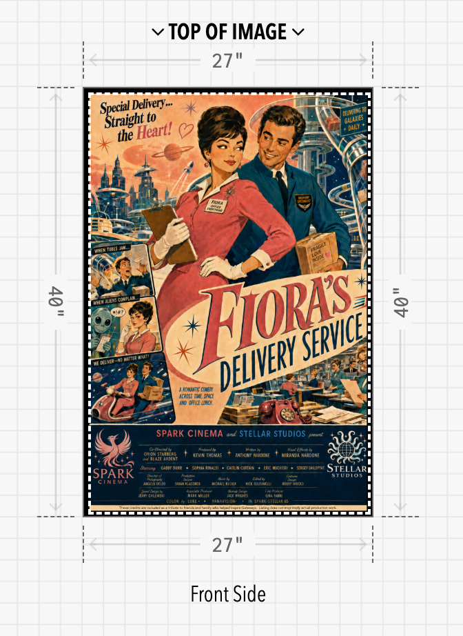 Custom Backlit Poster Printing | Select your size
