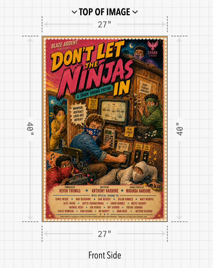 Custom Backlit Poster Printing | Select your size