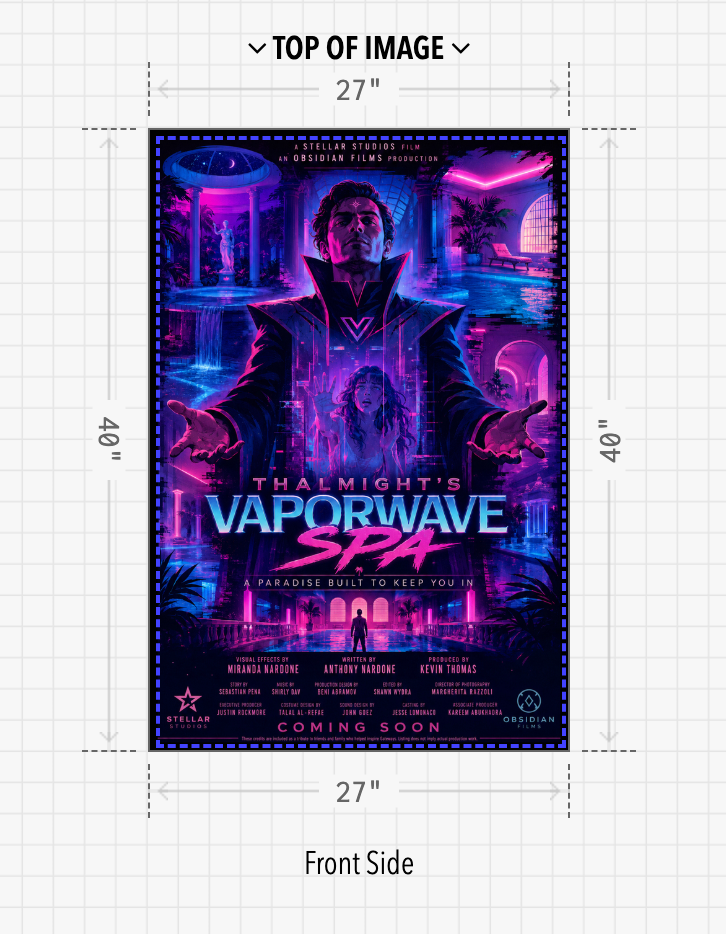 Custom Backlit Poster Printing | Select your size