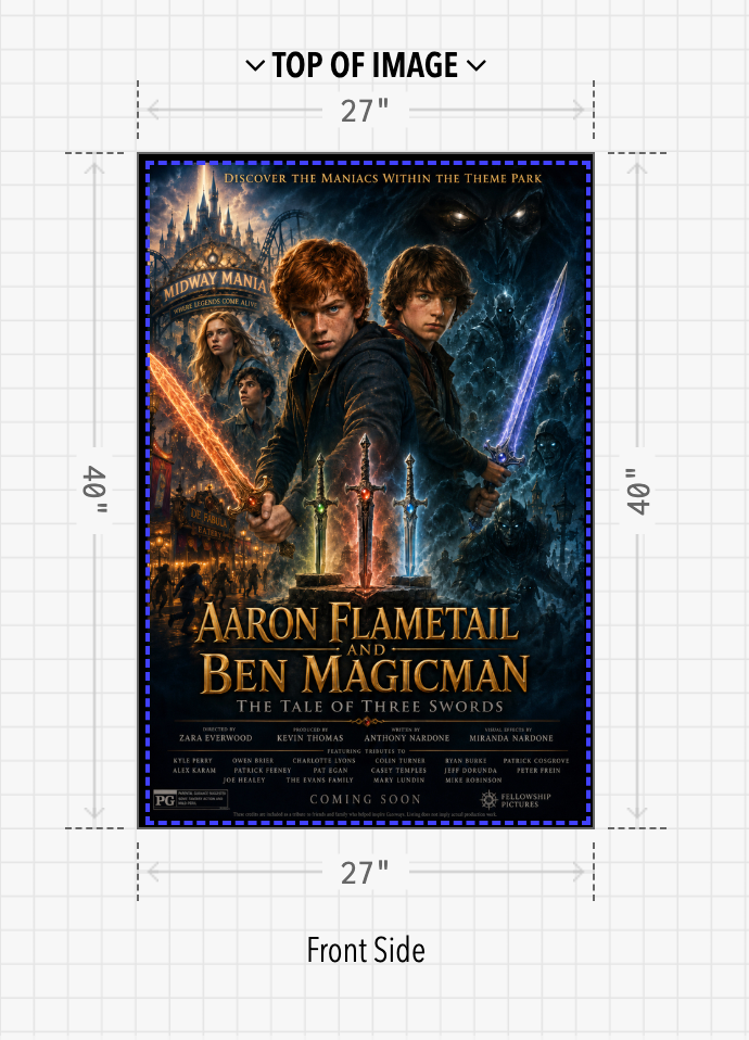 Custom Backlit Poster Printing | Select your size