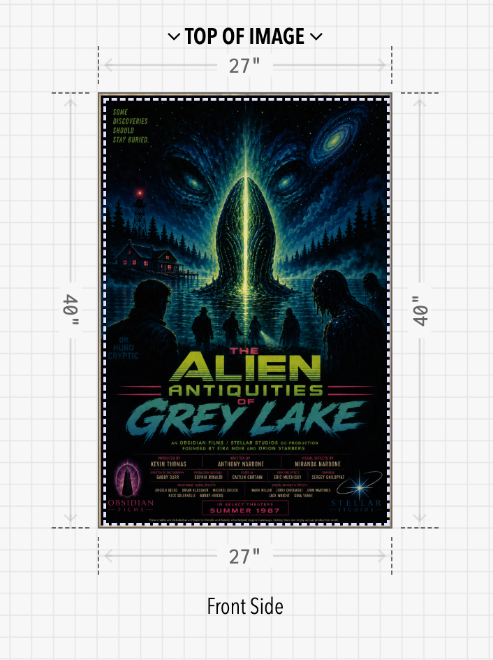 Custom Backlit Poster Printing | Select your size