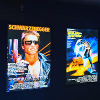 3-PACK 27x40 Glowbox "World Famous" LED Poster Frames - Made in the USA