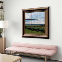 FAUX LED Window Frame - Select Graphic Print Size: