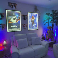 1 Qty Glowbox "World Famous" LED Poster Frame - Select Poster Size:
