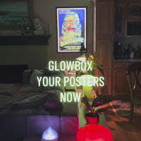 1 Qty Glowbox "World Famous" LED Poster Frame - Select Poster Size: