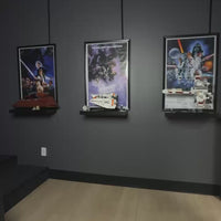 6-PACK Glowbox "World Famous" LED Poster Frames