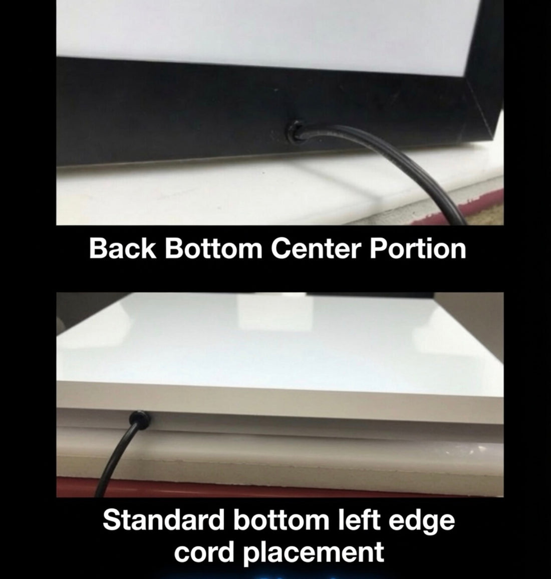 3-Pack "World Famous" 27x40 LED Glowbox Light Box Poster Frames