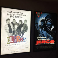 3-Pack "World Famous" 27x40 LED Glowbox Light Box Poster Frames