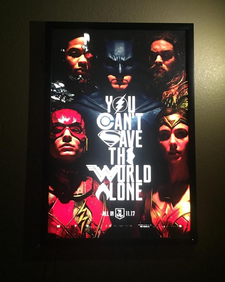 5-Pack Glowbox “World Famous" LED Poster Frames - Made in the USA