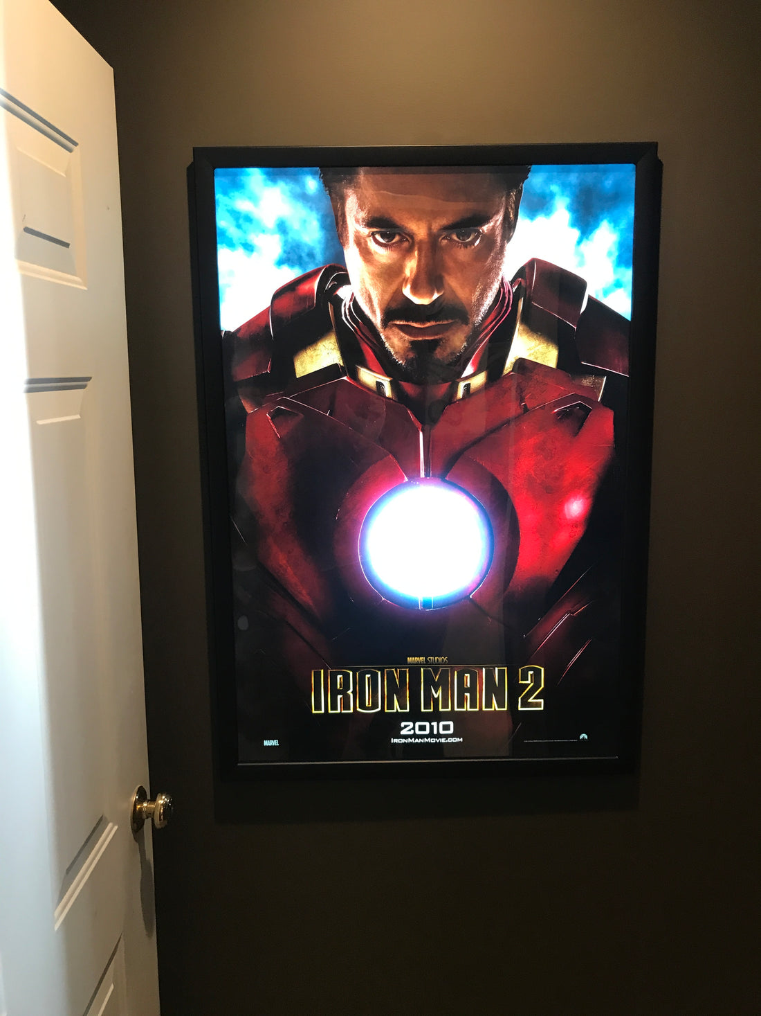 3-Pack "World Famous" 27x40 LED Glowbox Light Box Poster Frames